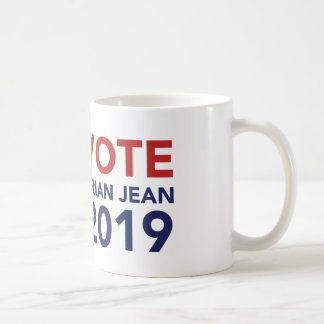Caneca de café de Brian Jean do voto