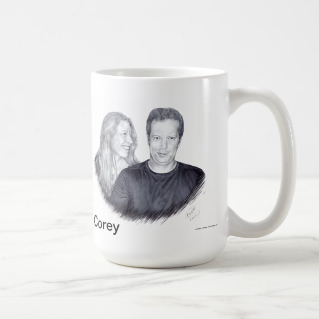 Caneca de café de Briget e de Corey (Direita)