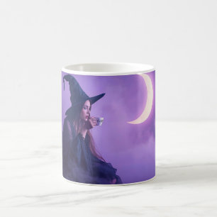 Caneca de Café de Bruxa Xícara de Halloween ao L
