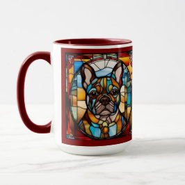 Caneca de café de Bulldog Francês Fofo