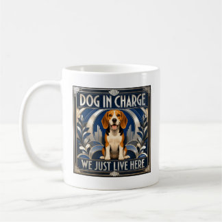 Caneca de Café de Cachorro Beagle Engraçado que Ma