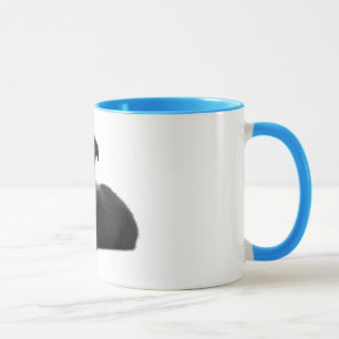 Caneca de Café de Cachorro Border Collie Filhote A