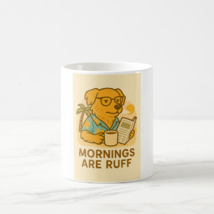 Caneca de Café de Cachorro Engraçado