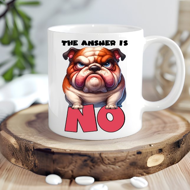 Caneca de Café de Cachorro Engraçado para Presente (Criador carregado)