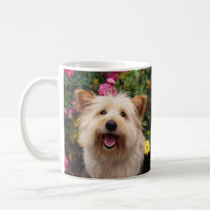 Caneca de Café de Cachorro Filhote de Terrier Cair