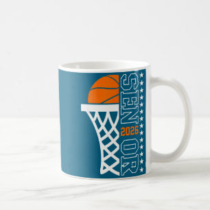 Caneca De Café De Camisa Graduado Jogador de Basquete da Turma Sê