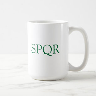 Caneca De Café De "caneca de café SPQR "