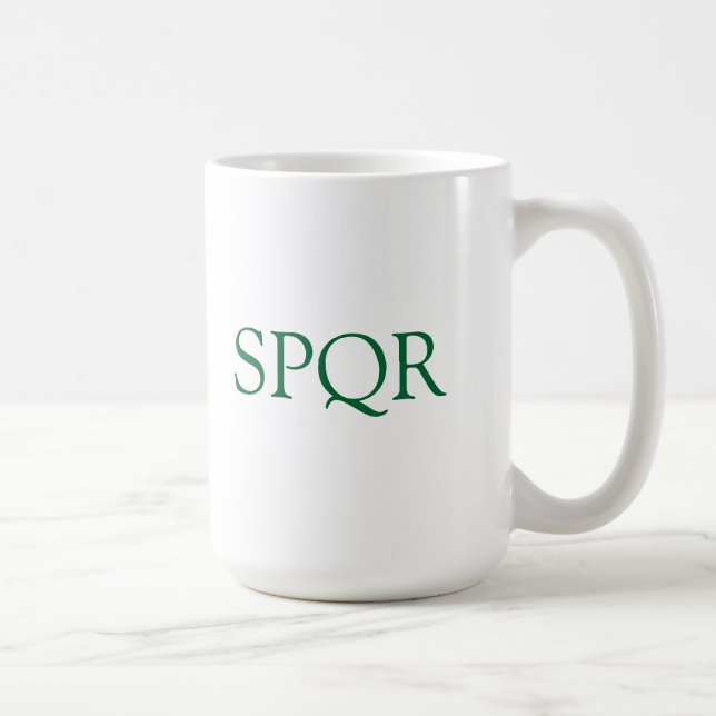 Caneca De Café De "caneca de café SPQR " (Direita)