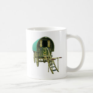 Caneca de café de caravana cigana