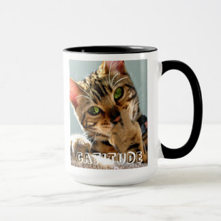 Caneca de café de Catitude do gato de Bengal