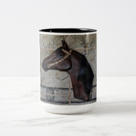 Caneca de café de cavalo
