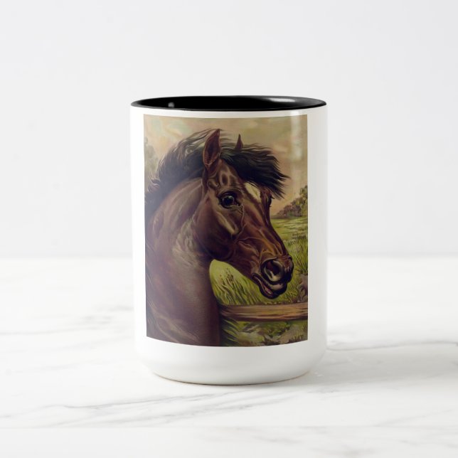 Caneca de café de cavalo (Centro)