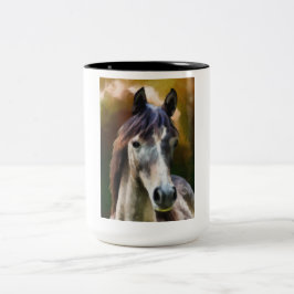 Caneca de café de cavalo