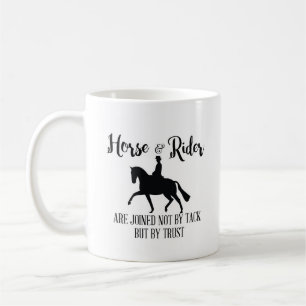 Caneca de café de cavalo unidos não por arreios, m