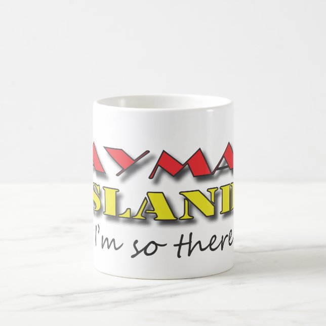 Caneca de café de Cayman Islands (Centro)