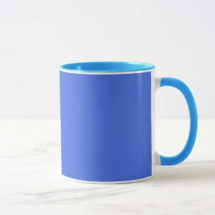 Caneca de Café de Cerâmica Azul Real para Uso Diár