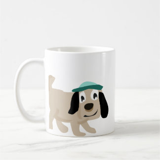 Caneca de Café de Cerâmica com Cachorro Fofo de Go