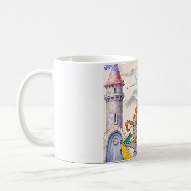 Caneca de Café de Cerâmica do Castelo da Princesa  (Esquerda)