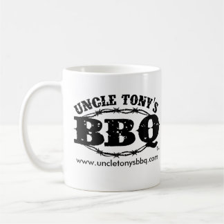 Caneca de café de CHURRASCO do tio Tony (arame