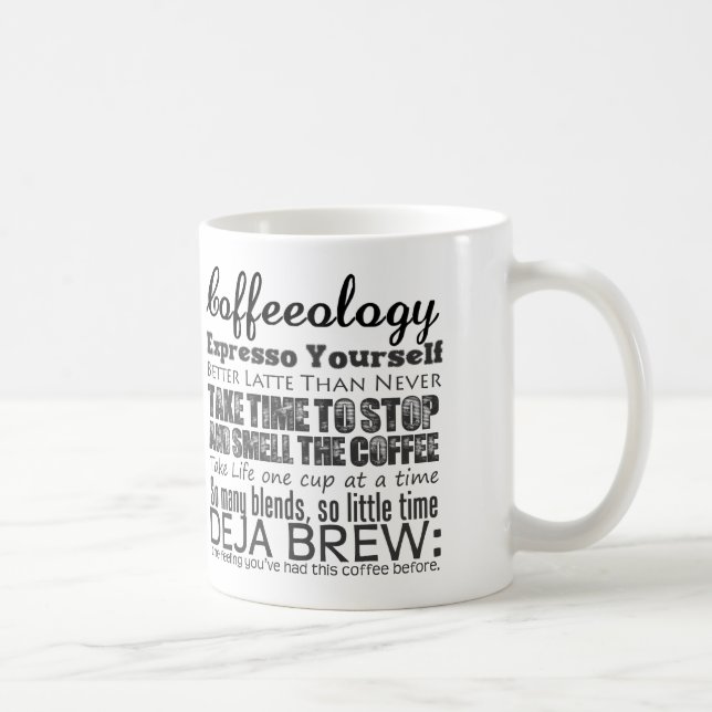 Caneca de café de Coffeeology (Direita)