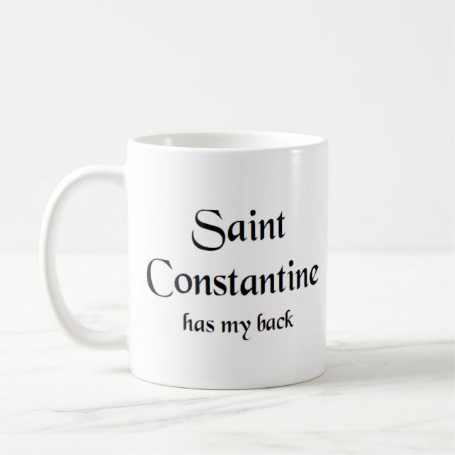 caneca de café de constantina de santo (Esquerda)