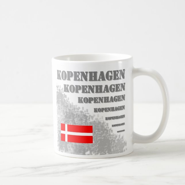 Caneca De Café De Copenhaga (Direita)
