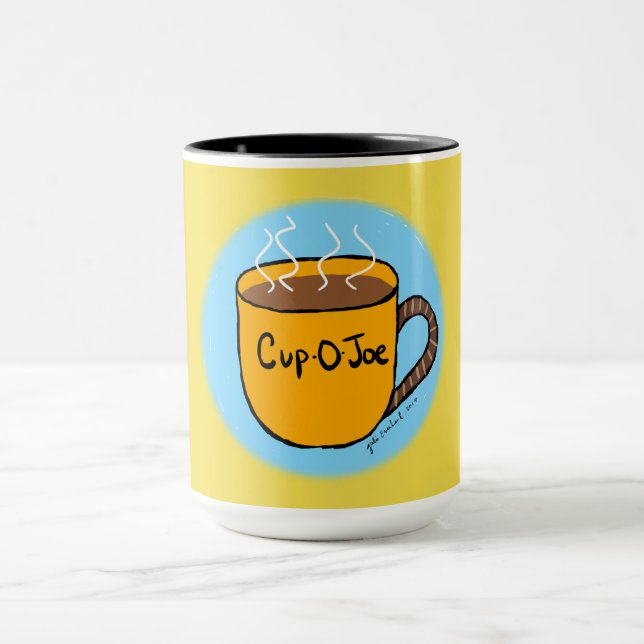 Caneca de café de Copo-O-Joe por Julie Everhart (Centro)