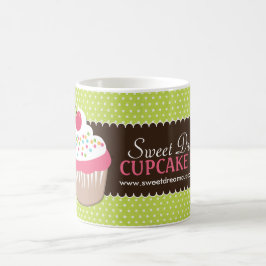 Caneca de café de Customizável Cupcake Empresa