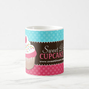 Caneca de café de Customizável Cupcake Empresa