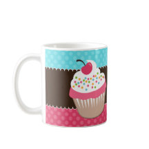 Caneca de café de Customizável Cupcake Empresa