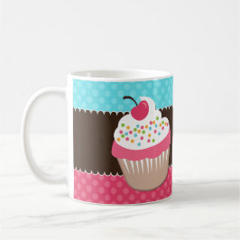 Caneca de café de Customizável Cupcake Empresa