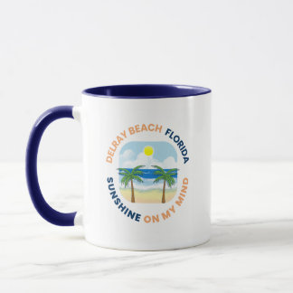 Caneca de café de Delray Beach Flórida