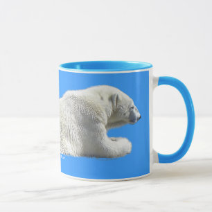 Caneca de café de DESCANSO do URSO POLAR