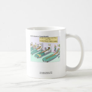 Caneca de Café de Desenho Animado Divertido de Rea