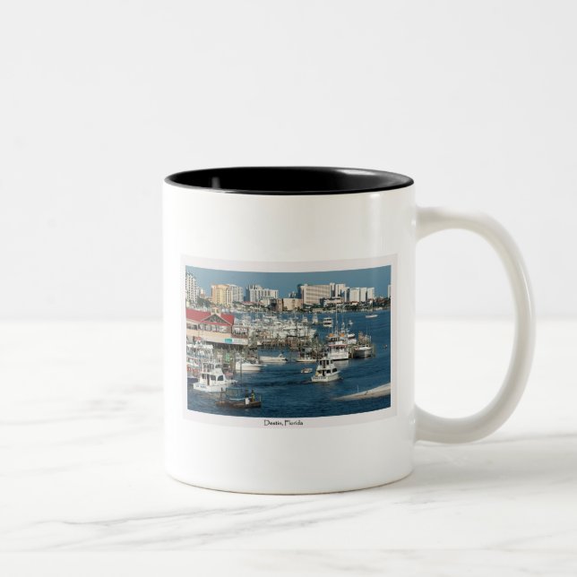 Caneca de café de Destin Florida (Direita)