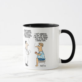 Caneca de café de dieta engraçada