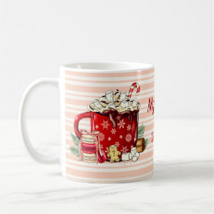 Caneca de Café de Doces de Natal