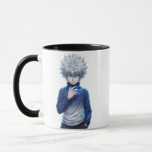 Caneca de Café de Duas Cores Killua Zoldyck Hunter
