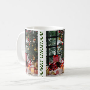 CANECA DE CAFÉ DE DUAS CORES NATAL