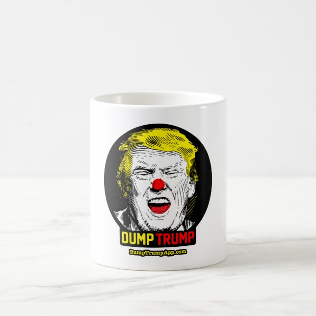 Caneca de café de DumpTrump (Centro)