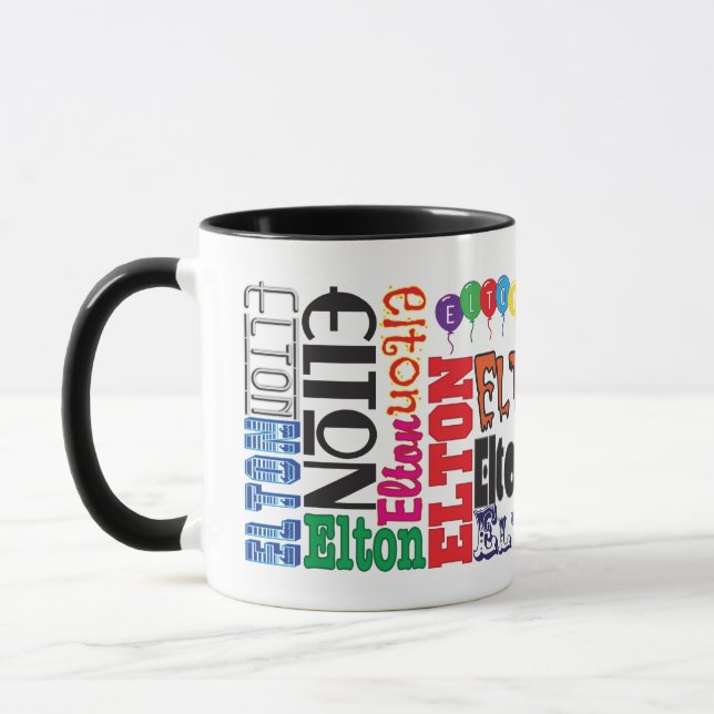 Caneca de café de Elton (Esquerda)