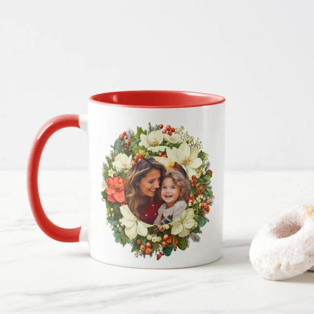 Caneca de Café de Férias (Com Donut)