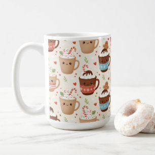 Caneca de Café de Férias Cacau Fofa