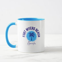 Caneca de café de Fort Myers Beach Flórida