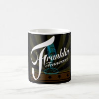Caneca de café de Franklin Tennessee