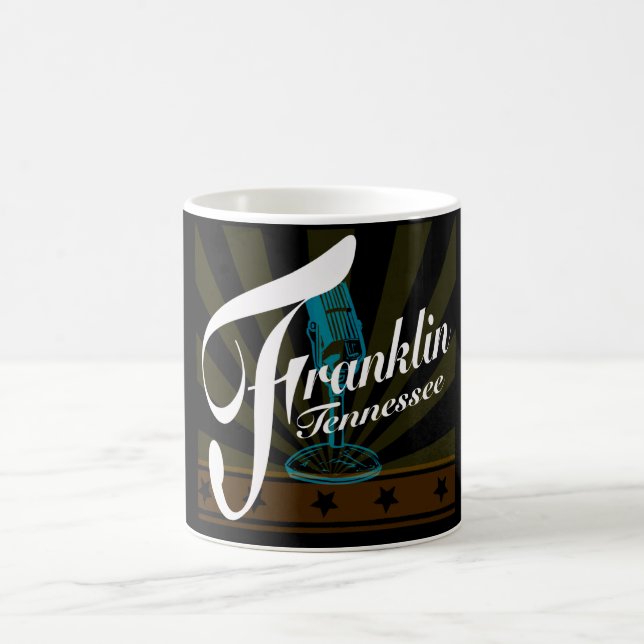Caneca de café de Franklin Tennessee (Centro)