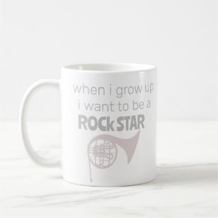 Caneca de Café de Futuro Astro do Rock
