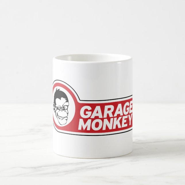 Caneca de café de GarageMonkey (Centro)