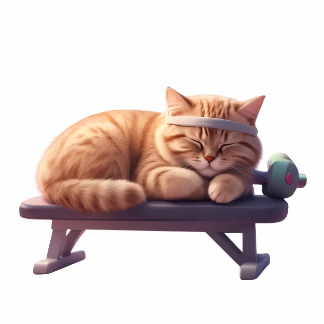 Caneca de Café de Gatinho Adormecido na Academia (
Cute Sleeping Gym Kitten Coffee Mug)