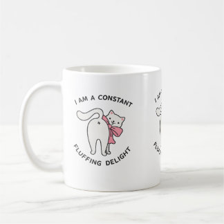 Caneca de Café de Gato Fofo Engraçado | Caneca de
